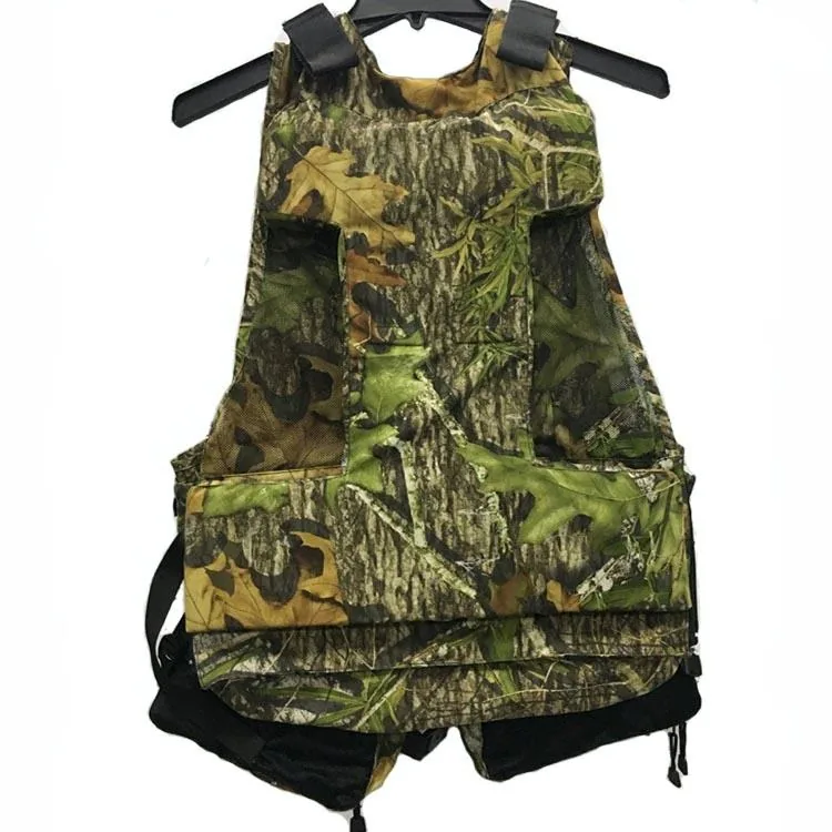 Wholesale Custom Logo Mesh Tactical Hunting Vest Multi-Pocket Load-Bearing view 2