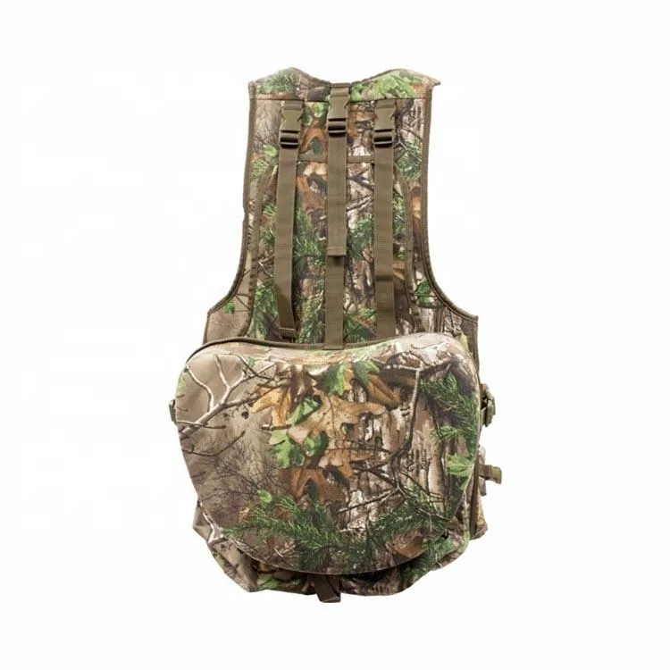 Wholesale Custom Logo Mesh Tactical Hunting Vest Multi-Pocket Load-Bearing view 5