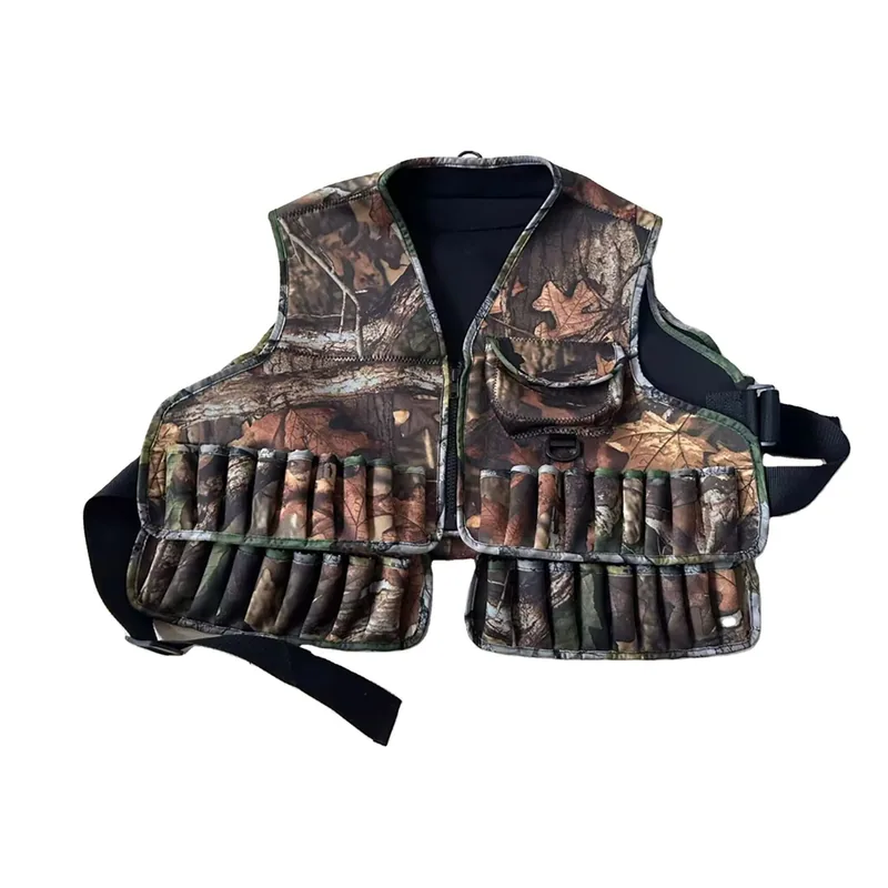 Neoprene Camo Hunting Vest for Outdoor Hiking and Hunting — Tactical Vests & Chest Rigs