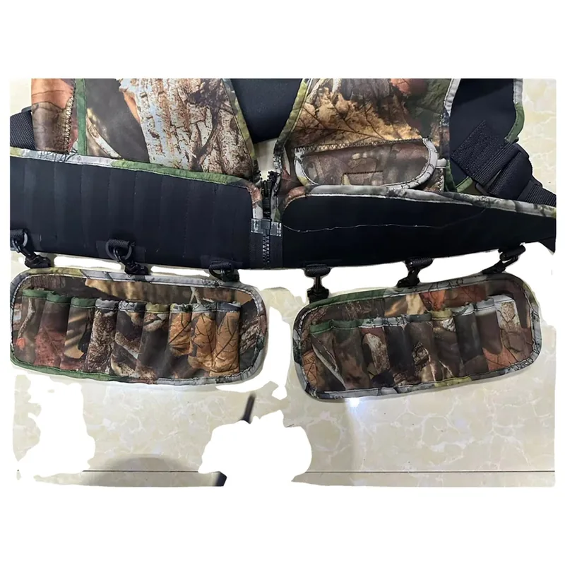 Neoprene Camo Hunting Vest for Outdoor Hiking and Hunting view 6