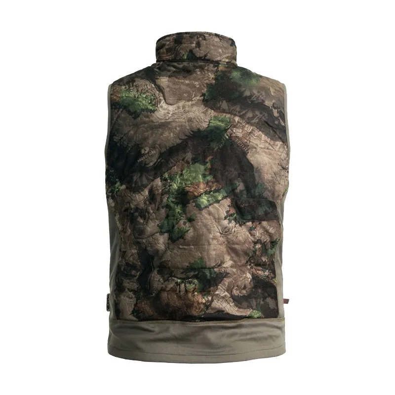 Heated Camouflage Winter Fleece Hunting Wear Vest — Tactical Vests & Chest Rigs