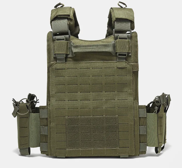 Quick Release Training Plate Carrier — Green view 3