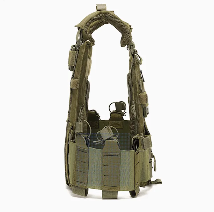Quick Release Training Plate Carrier — Green view 4