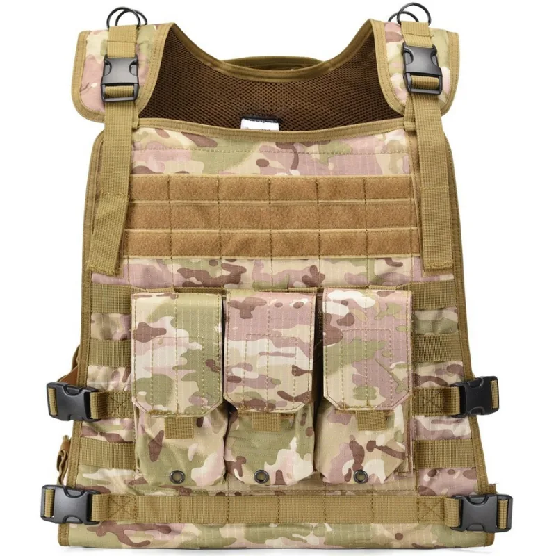 600D Coyote Brown MOLLE Plate Carrier — Coyote view 2