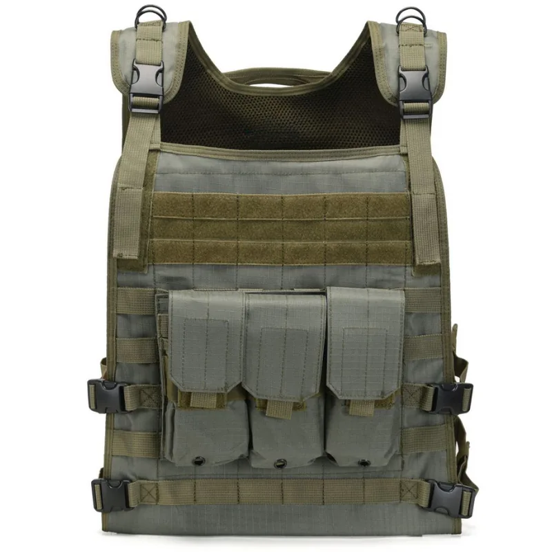 600D Coyote Brown MOLLE Plate Carrier — Coyote view 4