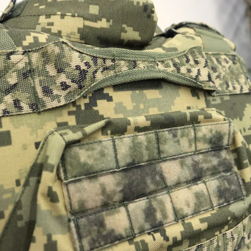 Full Protection Nylon 66 Quick Release Vest — Green view 4