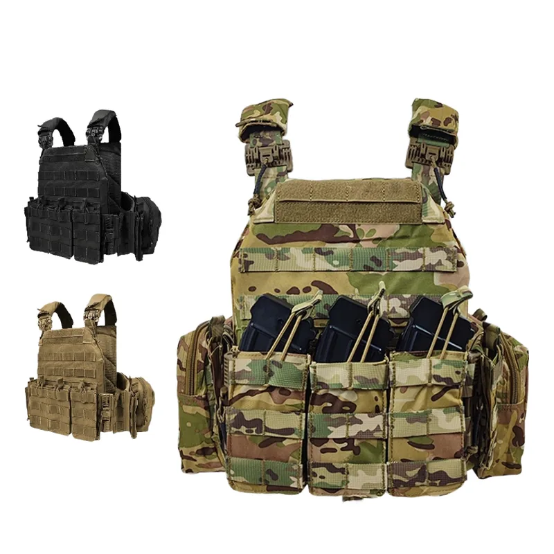 Lightweight Multi-Function MOLLE Carrier — Black view 4