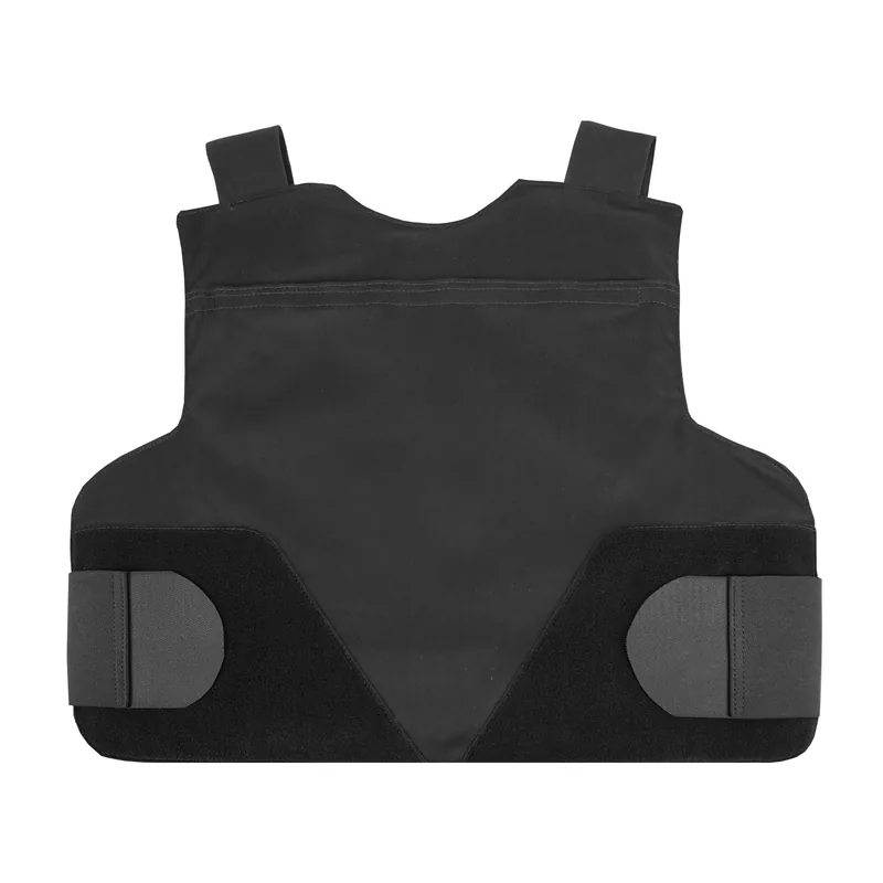 Concealable Tactical Polyester Protective Vest — Black view 4