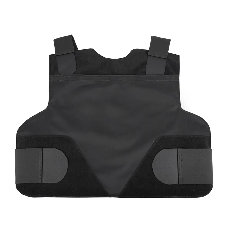 Concealable Tactical Polyester Protective Vest — Black view 5