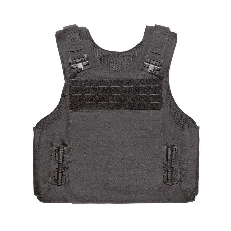 1000D Black Tactical Security Guard Vest — Black — Tactical Vests & Chest Rigs