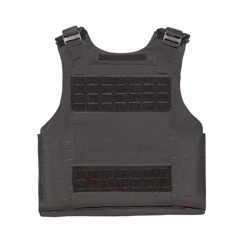 1000D Black Tactical Security Guard Vest — Black view 2