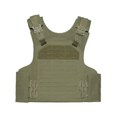 Multi-Level Tactical Security Plate Carrier — Black — Tactical Vests & Chest Rigs