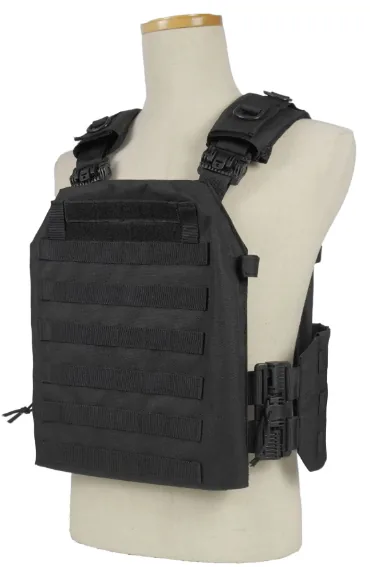 Advanced CS Tactical Plate Carrier w/ Quick Release — Black view 3