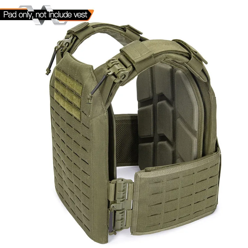 Removable EVA Padding Molded Foam — Black — Tactical Vests & Chest Rigs