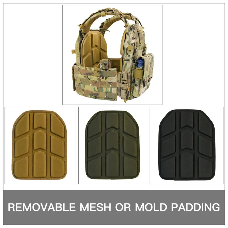 Removable EVA Padding Molded Foam — Black view 6