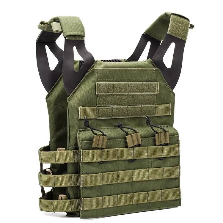Light Weight Adjustable 1000D Nylon Weight Vest — Black — Tactical Vests & Chest Rigs