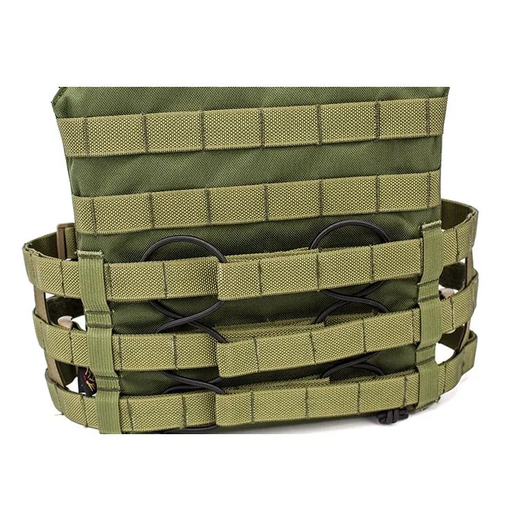 Light Weight Adjustable 1000D Nylon Weight Vest — Black view 3