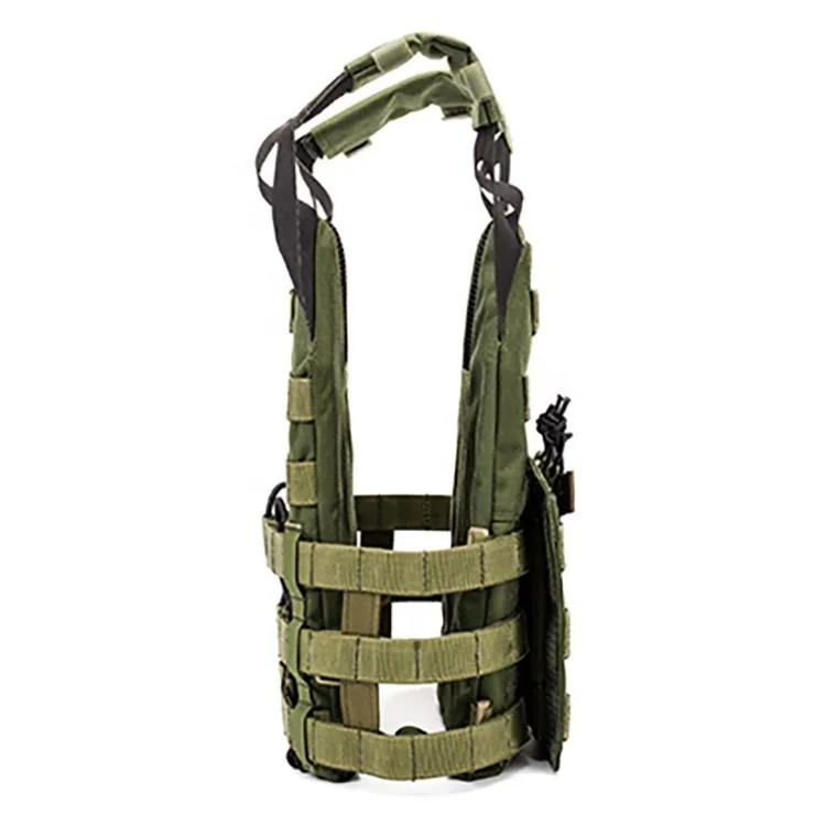 Light Weight Adjustable 1000D Nylon Weight Vest — Black view 6