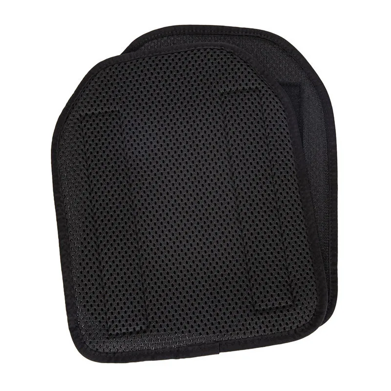 Tactical Vest Soft Nylon Mesh Pads — Black view 2