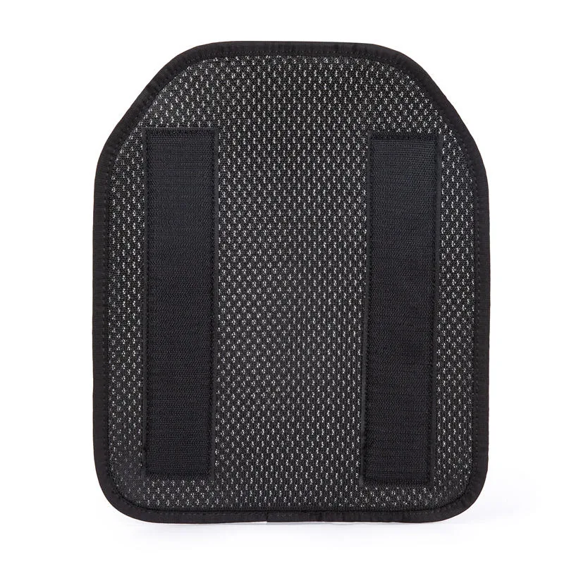 Tactical Vest Soft Nylon Mesh Pads — Black view 3