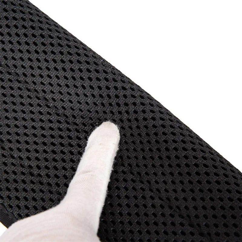 Tactical Vest Soft Nylon Mesh Pads — Black view 5