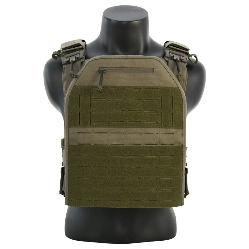 Laser Cut Quick Release Plate Carrier — Black — Tactical Vests & Chest Rigs