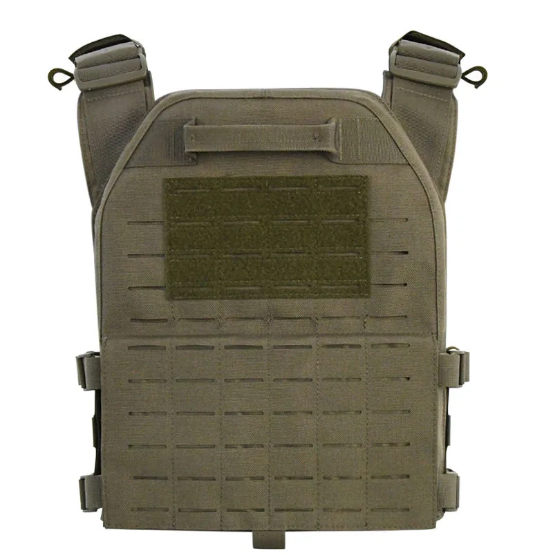 Laser Cut Quick Release Plate Carrier — Black view 2