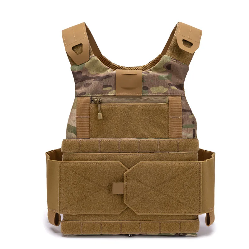1000D Nylon Camo Plate Carrier Waterproof — Camo view 2