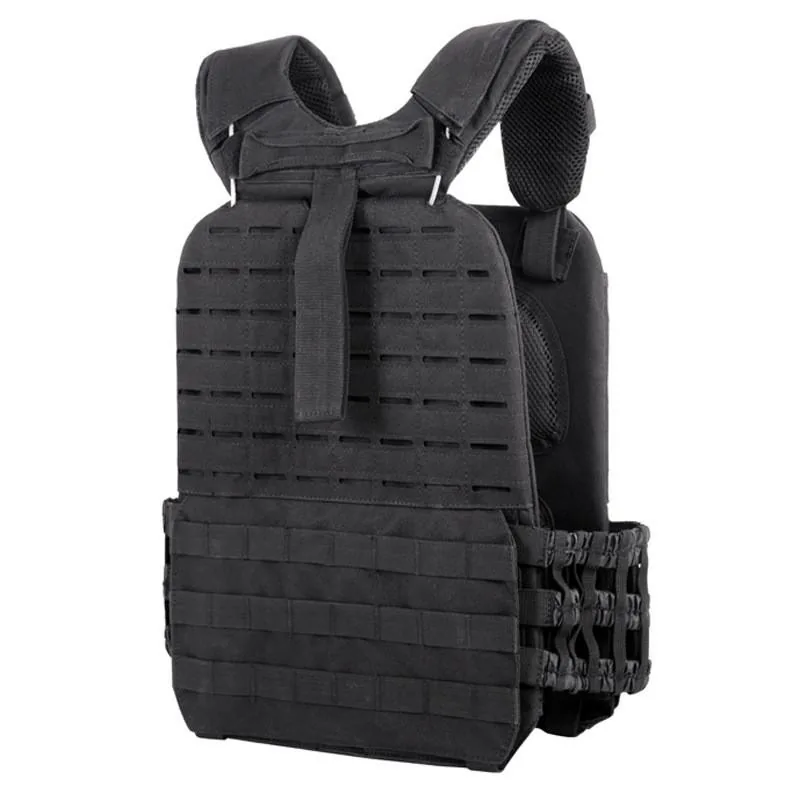 Oxford Breathable Tactical Vest — Black view 3