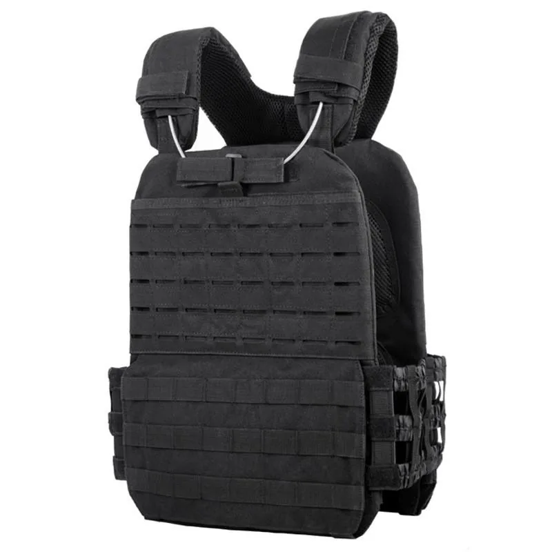 Oxford Breathable Tactical Vest — Black view 5
