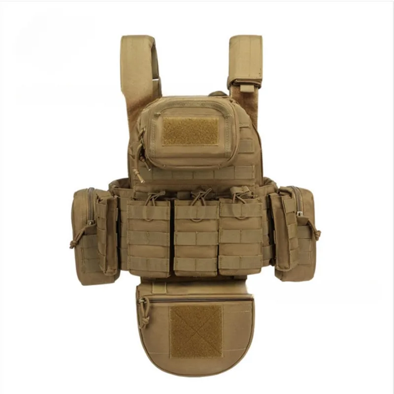 OEM Custom Logo Tactical Vest — Black — Tactical Vests & Chest Rigs