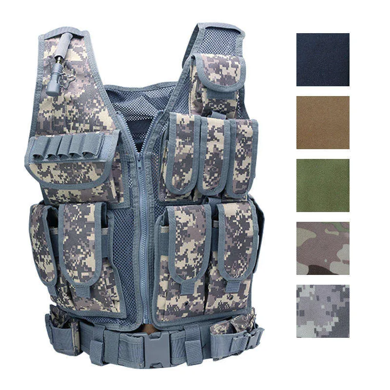 Digital Desert Quick Release Vest — Desert view 3