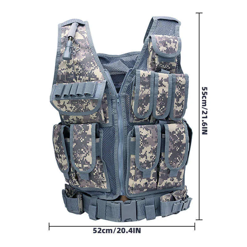 Digital Desert Quick Release Vest — Desert view 6