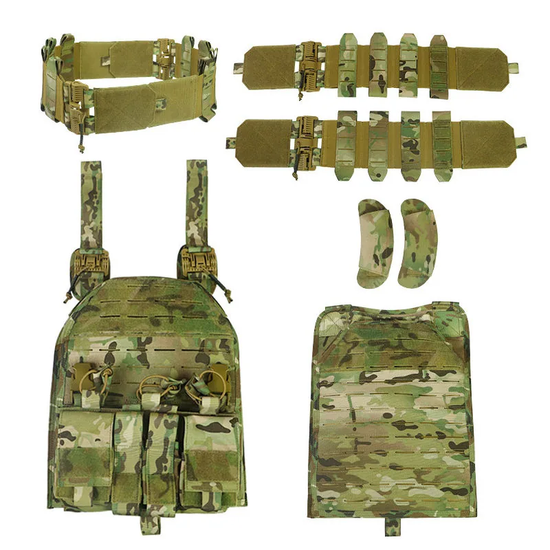 Multifunctional Quick Detach Field Vest — Black view 2