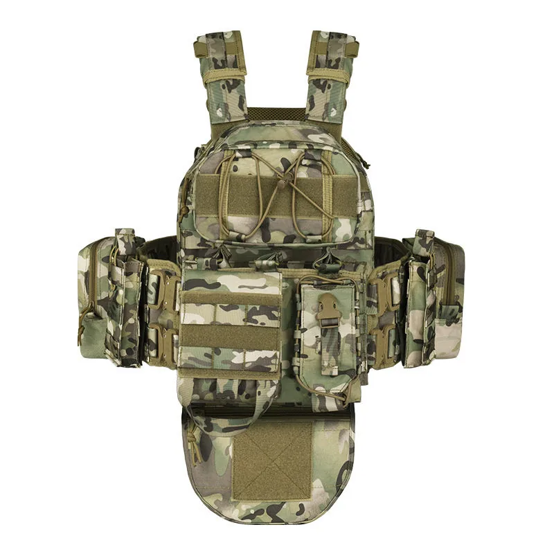 Professional Hunting Plate Carrier Vest — Black — Tactical Vests & Chest Rigs