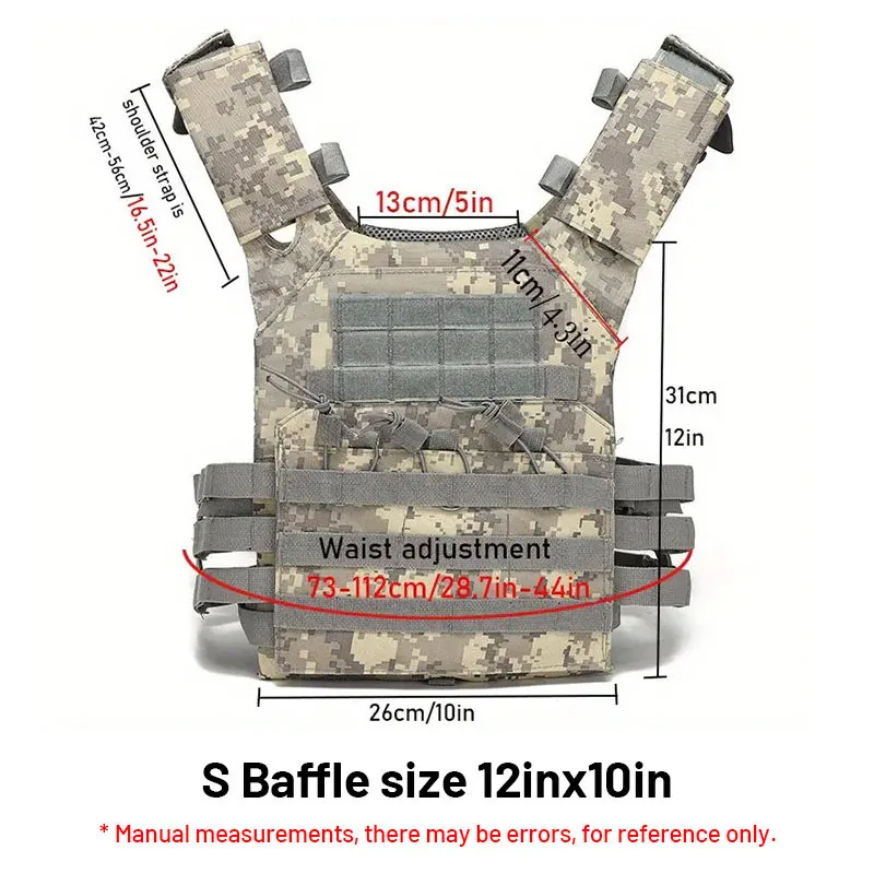 Factory Direct Nylon Tactical Survival Vest — Black view 2
