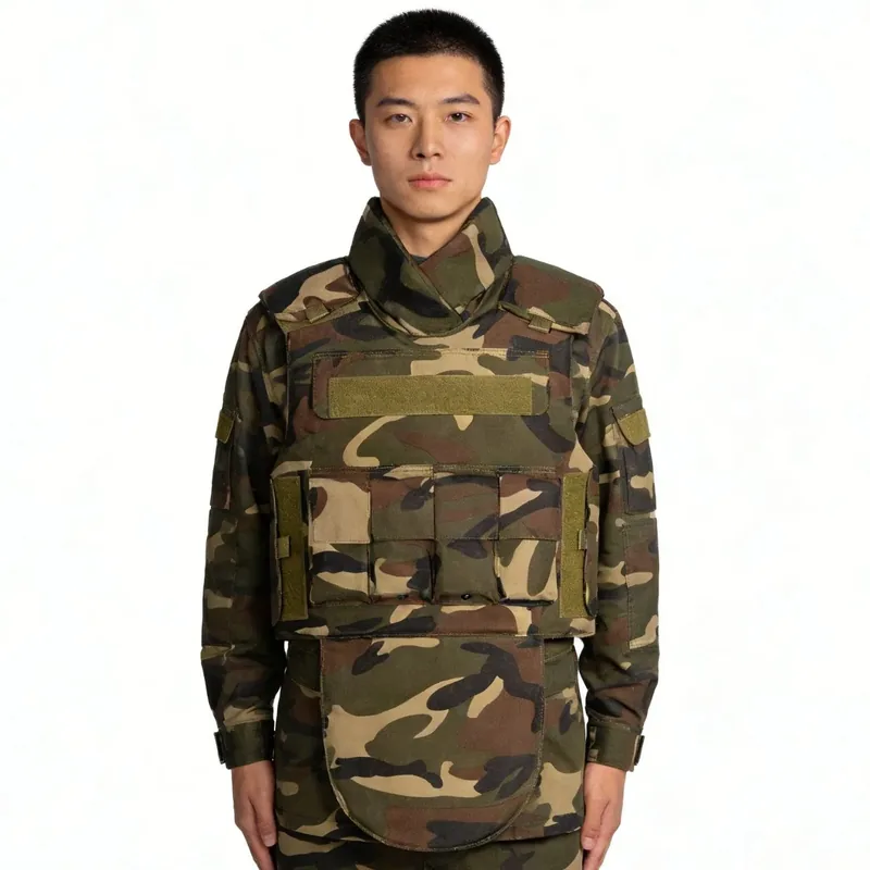 Tactical Aramid Flak Jacket — Camo — Tactical Vests & Chest Rigs