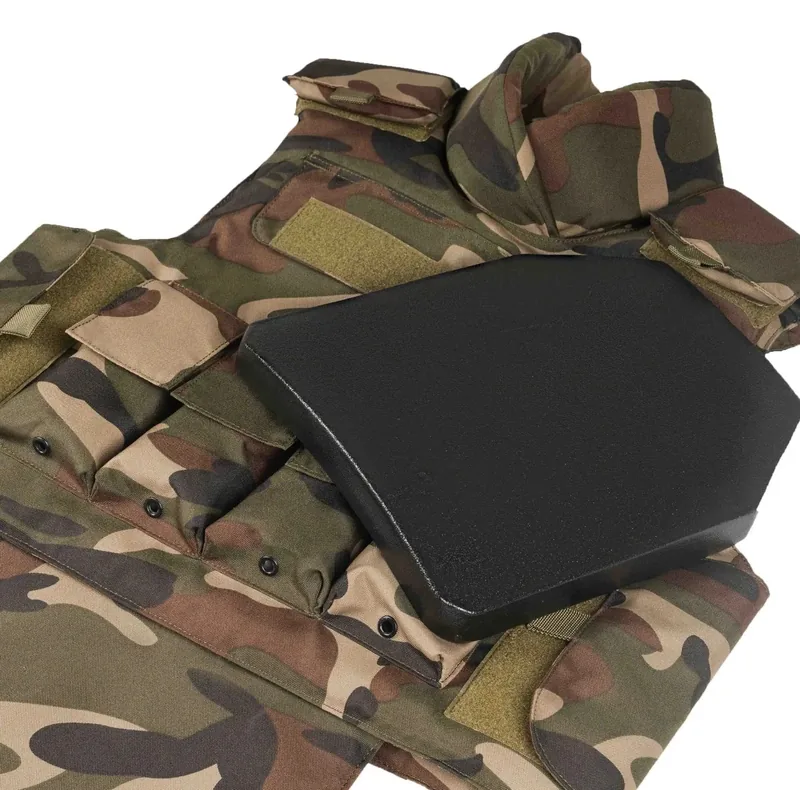 Tactical Aramid Flak Jacket — Camo view 2