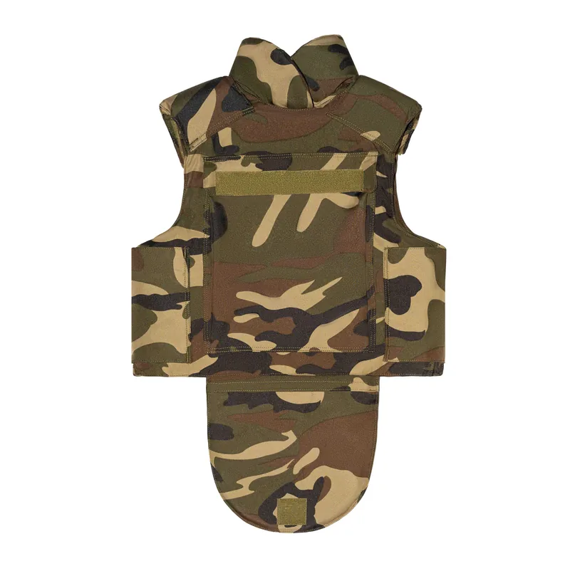 Tactical Aramid Flak Jacket — Camo view 3