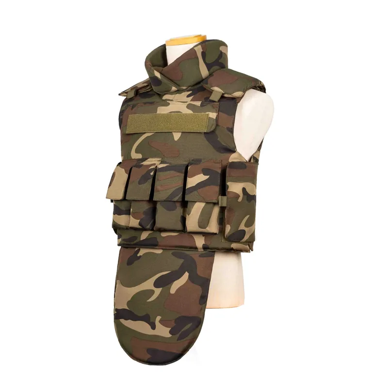 Tactical Aramid Flak Jacket — Camo view 4