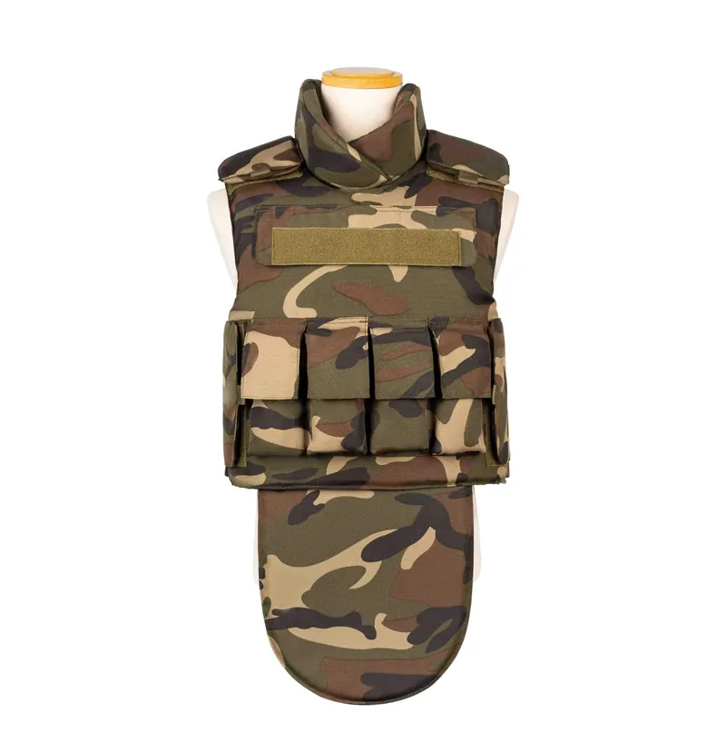 Tactical Aramid Flak Jacket — Camo view 5