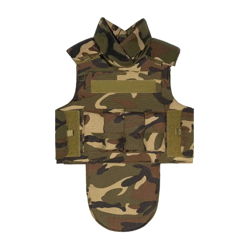 Tactical Aramid Flak Jacket — Camo view 6
